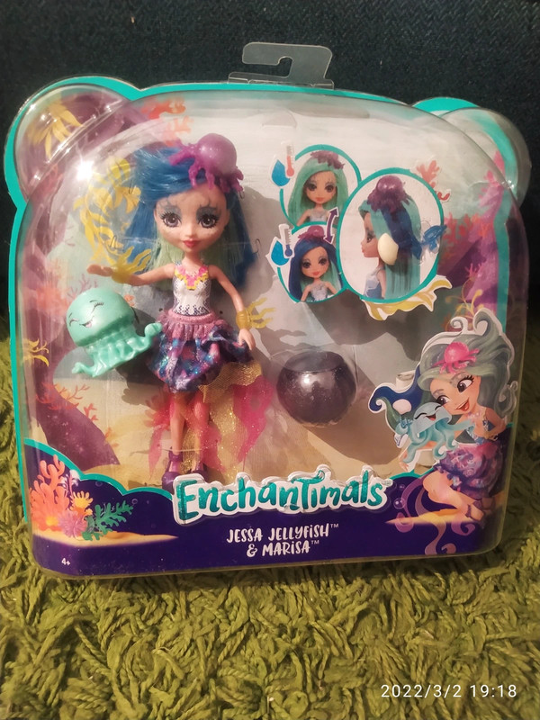 Enchantimals jessa jellyfish sales