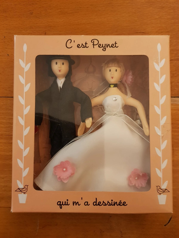 Figurine de collection "les amoureux de Peynet" 1