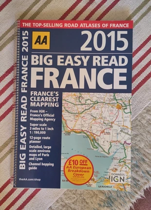 2015 France road atlas, condition: New without tags, £5.00, £5.95 includes Buyer Protection