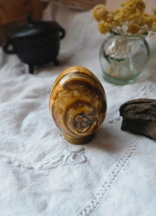 Oeuf en Onyx Marron – Protection, Ancrage & Stabilité, marque: Oeuf en Onyx Marron – Protection, Ancrage & Stabil, état: Bon état, 40,90 €, 43,65 € Protection acheteurs incluse