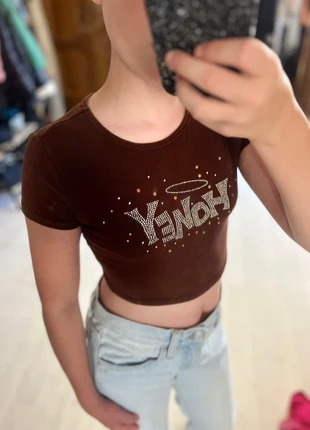 Top honey taille 10 ans, merk: Shein, staat: Heel goed, maat: XXXS / 30 / 2, € 2,00, € 2,80 inclusief Kopersbescherming