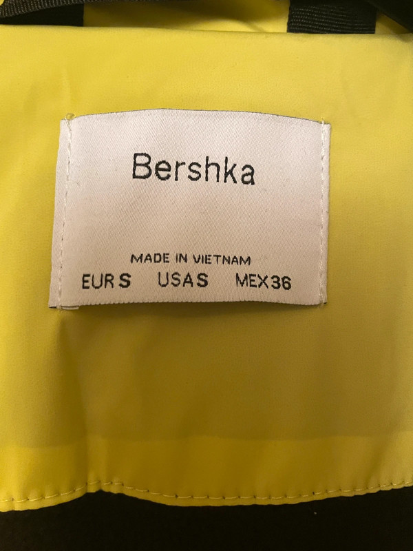 Doudoune jaune Bershka Vinted