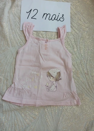 Débardeur, brand: Petit Kimbaloo, condizioni: Buone, taglia: 9-12 mesi / 74 cm, €1.00, €1.75 include la Protezione acquisti