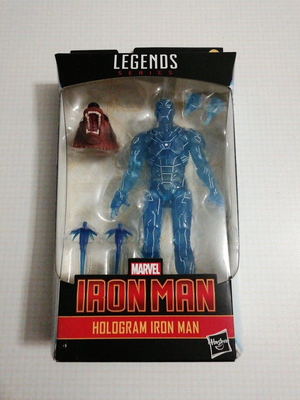 Action figure Hologram Iron Man ex Marvel di Hasbro 1
