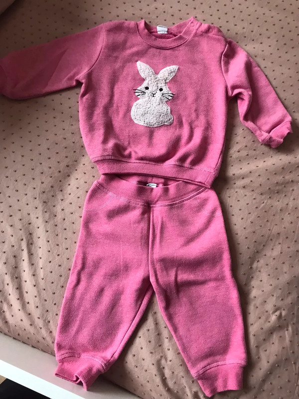 Pyjama bebe fille rose 12 18 mois