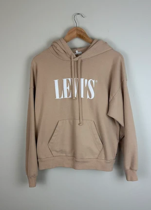 Women’s Levi’s Beige Logo Hoodie – Size XS (100% Cotton), brand: Levi's, condition: Very good, size: S / UK 8-10, £9.99, £11.19 includes Buyer Protection