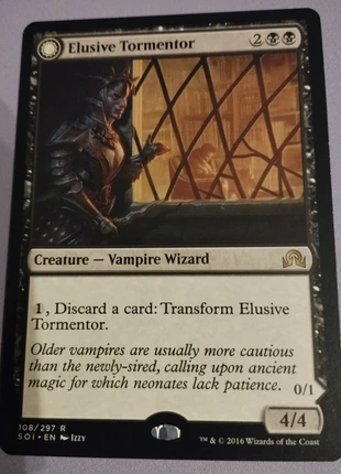Elusive tormentor / Insidious mist, brand: Wizards of the Coast, condition: Very good, €1.00, €1.75 includes Buyer Protection Pro