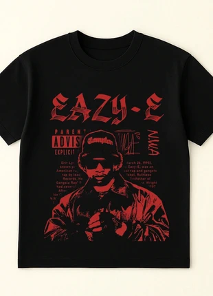 Tee-shirt noir EAZY-E vintage old school N.W.A taille XXL tout neuf, marque: Eazy-E, état: Neuf sans étiquette, taille: XXL, 37,00 €, 39,55 € Protection acheteurs incluse