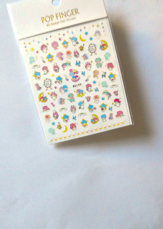 Kawai Stickers ongles 2