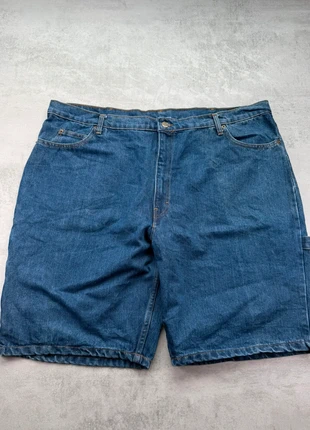 Short en jean coupe droite W46/FR56 style vintage streetwear jean brut industriel, marke: Vintage Dressing, zustand: Neu, mit Etikett, größe: W46 | DE 62, 20,00 €, 21,70 € inklusive Vinted-Käuferschutz