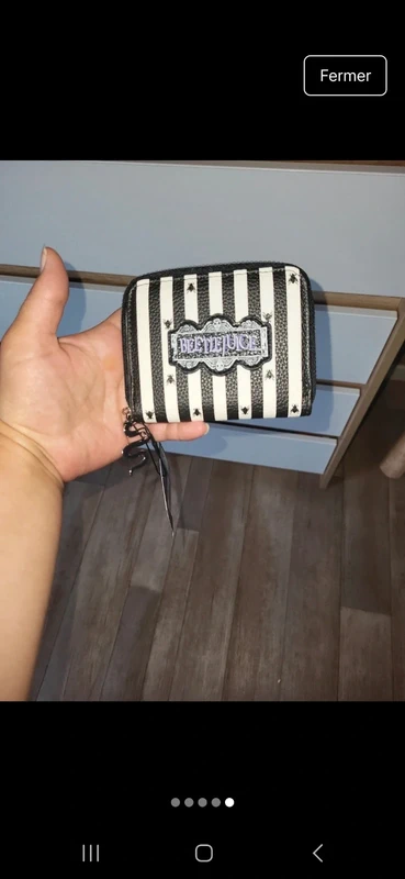 Porte monnaie beetlejuice - photo numéro 5