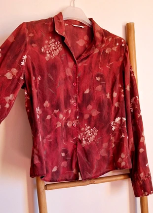Chemisier rouge/ rose/bordeaux fleuri manches longues Marks & Spencer
Taille 38/M, brand: St Michael, condition: New without tags, size: M / 38 / 10, €12.00, €13.30 includes Buyer Protection
