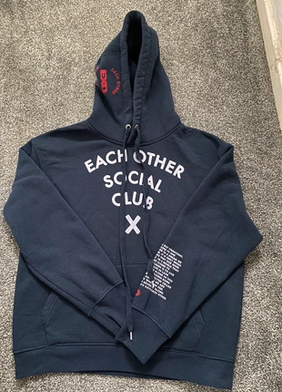 Each X Other Social Club Hoodie - Blue - Medium, brand: Each x Other, condition: Good, size: M / 10, £5.00, £5.95 includes Buyer Protection