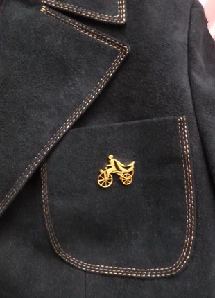 Vintage Chic - Lio Marciano - paris - blazer - zwart - 38, marque: Lio Mareano, état: Très bon état, taille: M / 38 / 10, 9,00 €, 10,15 € Protection acheteurs incluse