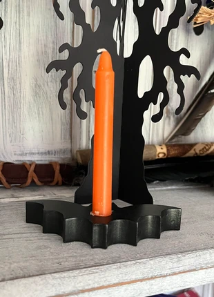 Bat Shaped Candle Holder & Candle, brand: Something different, condition: New with tags, £3.00, £3.85 includes Buyer Protection