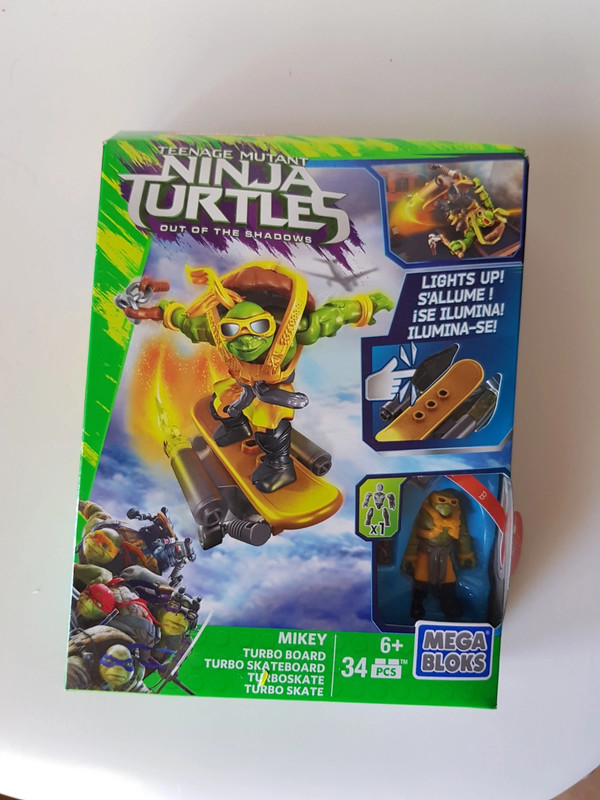 Jeu de tortues Ninja Mega Bloks