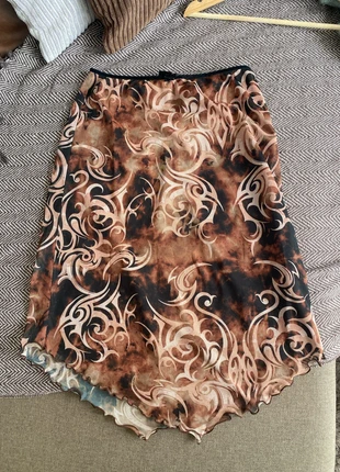 cybersigilism brown skirt, brand: Urban Outfitters, condition: Very good, size: M / UK 12-14, £4.00, £4.90 includes Buyer Protection