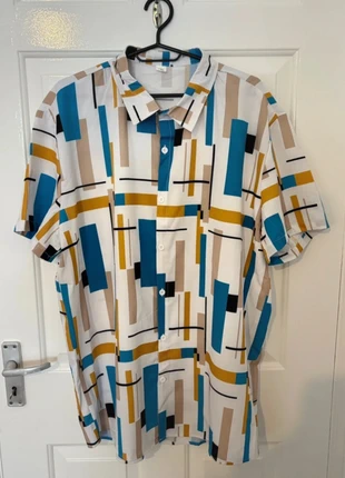 Geometric print shirt size XXL, brand: Shein, condition: Very good, size: XXL, €4.50, €5.43 includes Buyer Protection