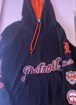 felpa detroit tigers fanatics arancione nera, marca: Fanatics, estado: Muito bom, tamanho: L, €8.00, €9.10 inclui Proteção do Comprador