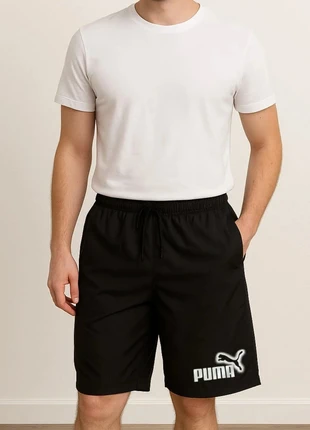 Short Puma Homme Logo grand Noir, Taille L – Excellent état, brand: Puma, condizioni: Ottime, taglia: L, €11.40, €12.67 include la Protezione acquisti