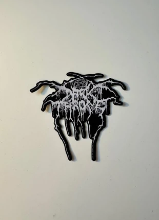 Official Darkthrone Cut out Logo Patch, brand: Darkthrone, condition: New with tags, £5.00, £5.95 includes Buyer Protection