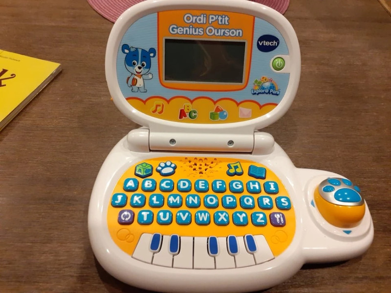 VTech - Tablet Ordi-P'tit Genius Touch rose – or…