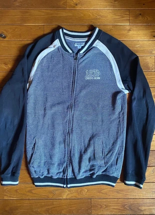 Veste Creeks noire et blanche – 16 ans, marque: Creeks, état: Bon état, taille: 16 ans / 176 cm, 3,00 €, 3,85 € Protection acheteurs incluse