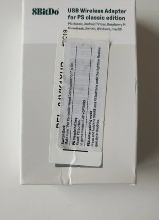 8BitDo - USB Wireless Adapter for PS Classic edition, marca: 8BitDo, estado: Muito bom, €7.50, €8.58 inclui Proteção do Comprador