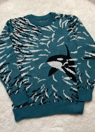 Pull à motifs Y2K streetwear, brand: Aesthetic, condizioni: Nuovo senza cartellino, taglia: M, €25.00, €26.95 include la Protezione acquisti Pro