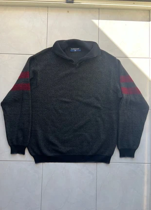 Maglione Il Granchio  Vintage Misto Lana Woolmark® / Pullover Half-Zip Grigio Antracite, marke: Il Granchio, zustand: Sehr gut, größe: XL, 15,00 €, 16,45 € inklusive Vinted-Käuferschutz