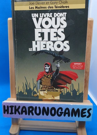 Loup Solitaire Tome I - Les maîtres des ténèbres, état: Très bon état, 8,00 €, 9,10 € Protection acheteurs incluse