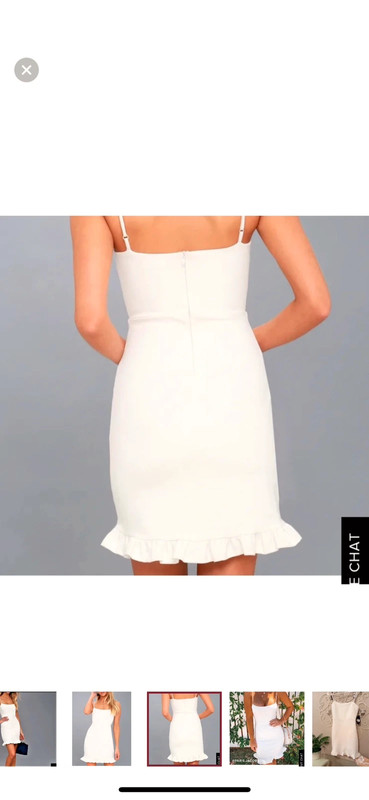 Lulus White Mini Dress