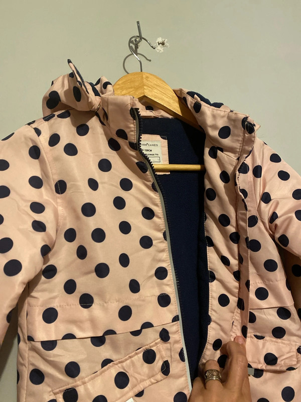 Manteau déperlant et chaud t7/8 primark 4