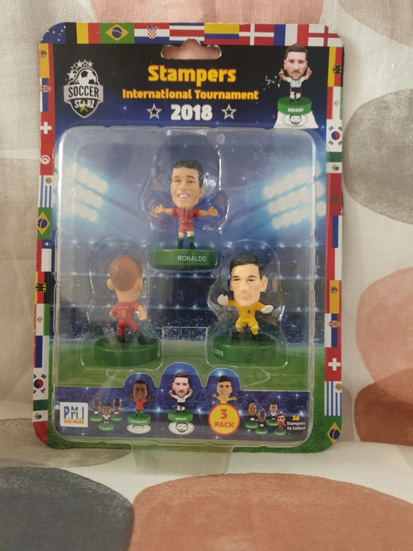SoccerStarz 2018 International Tournament Stampers Mini Figures