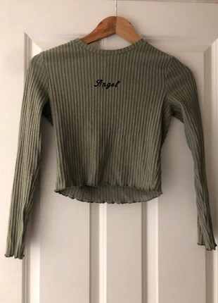 Aesthetic Embroidered Angel Top, brand: New Look, condition: Very good, size: S / 36 / 8, €1.00, €1.75 includes Buyer Protection