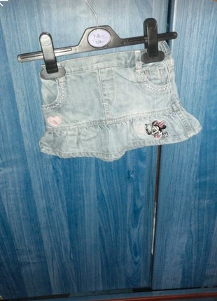 Jupe en jeans Disney baby 12 mois fille., merk: Disney Baby, staat: Heel goed, maat: 9-12 maanden / 74 cm, € 2,00, € 2,80 inclusief Kopersbescherming