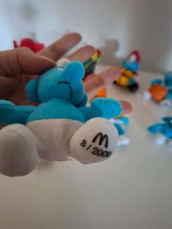 Collection schtroumpfs en peluche McDonald's année 2000 - photo numéro 9