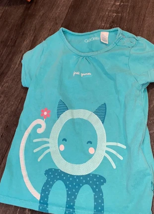 Tee-shirt obaibi, marca: Okaïdi, estado: Muy bueno, tamaño: 18-24 meses / 86 cm, 1,00 €, 1,75 € Protección al comprador incluida