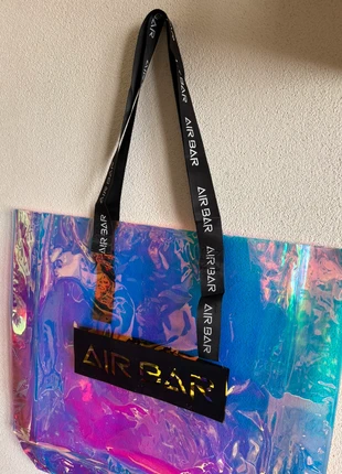 Borsa grande olografica, brand: Vintage Dressing, condizioni: Nuovo senza cartellino, €5.00, €5.95 include la Protezione acquisti