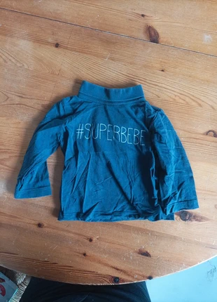 T-shirt col roulé , marque: Tissaia, état: Bon état, taille: 9-12 mois / 74 cm, 1,00 €, 1,75 € Protection acheteurs incluse