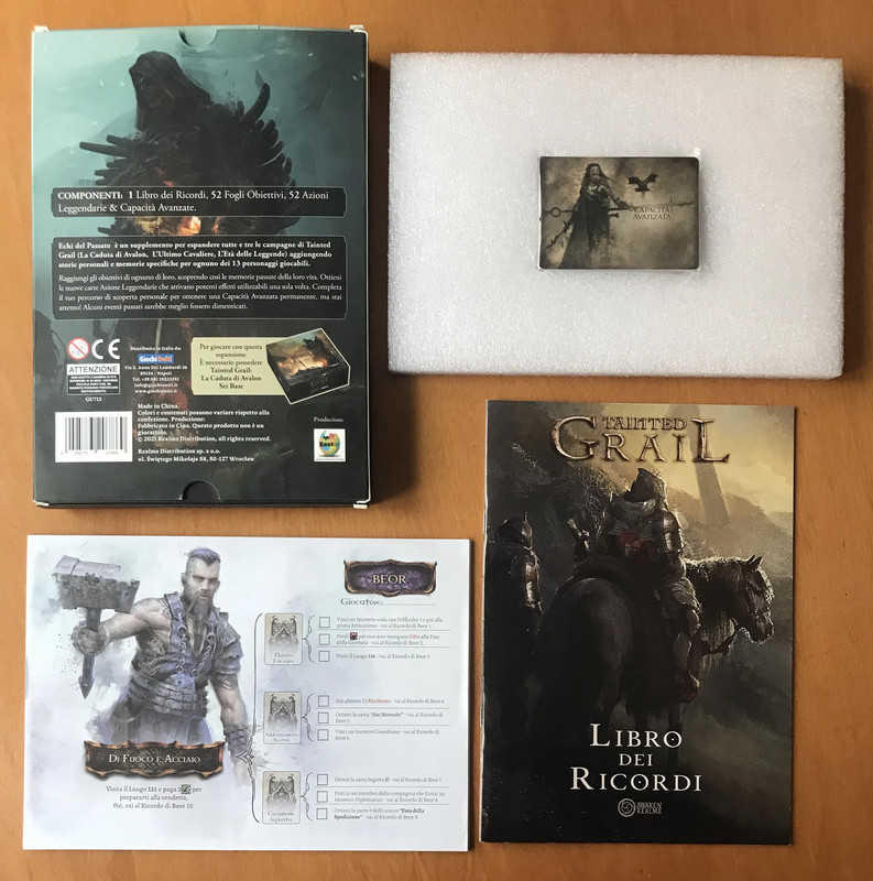 Tainted Grail La Caduta di Avalon: Echi del passato - Giochi Uniti - Kickstarter - 2020 3