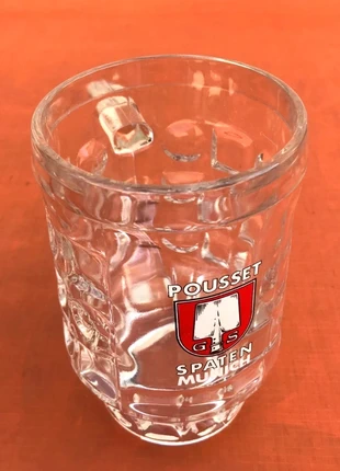 Années 1970  Chope à bière   Pousset Spaten G.S (Gabriel Sedlmayr) Munich, brand: pousset spaten, condition: Good, €15.00, €16.45 includes Buyer Protection Pro