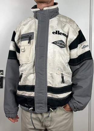 Veste Polaire Ellesse Bad Bats Blanche Grise Vintage Logo Brodé Taille L Made In Japan, merk: Ellesse, staat: Heel goed, maat: L, € 99,00, € 104,65 inclusief Kopersbescherming