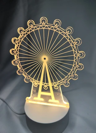 Lamp Led Ruota Panoramica Ferris Wheel, marque: Amazon Essentials, état: Neuf sans étiquette, 6,90 €, 7,95 € Protection acheteurs incluse