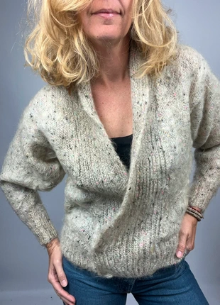Vintage mohair wollen cardigan maat M, marque: Vintage Dressing, état: Très bon état, taille: M / 38 / 10, 34,95 €, 37,40 € Protection acheteurs (Pro) incluse