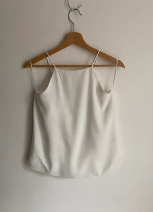 Top blanc à bretelles, brand: Pimkie, condition: Very good, size: S / 36 / 8, €5.00, €5.95 includes Buyer Protection