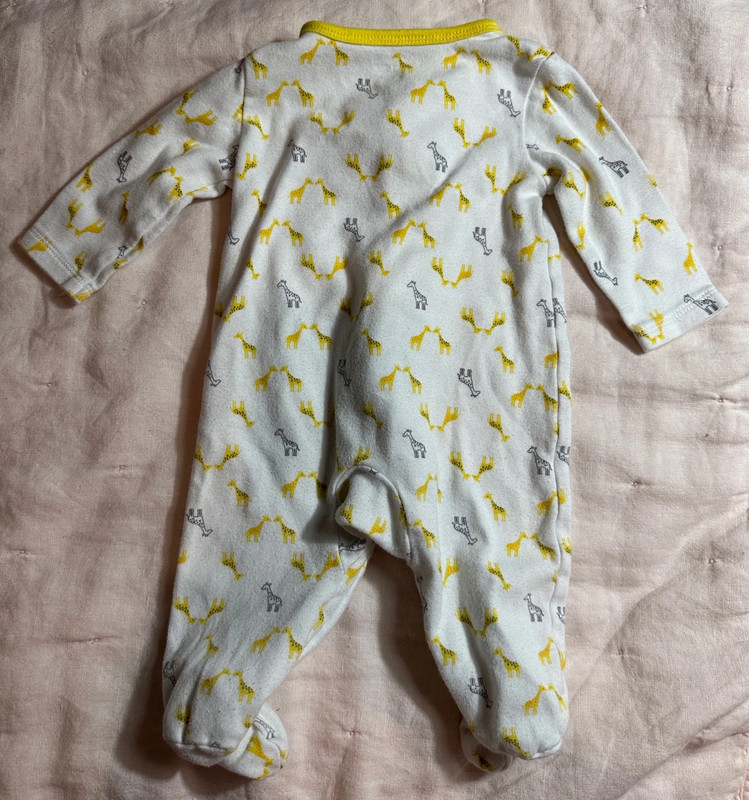 Simple Joys Baby Footed Sleeper Onesie - 0-3mo 3