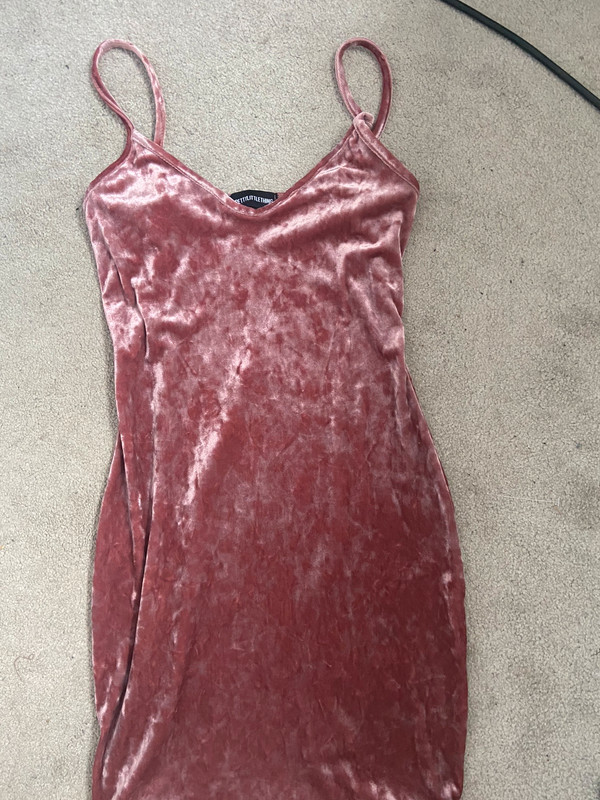 Pink bodycon dress 1