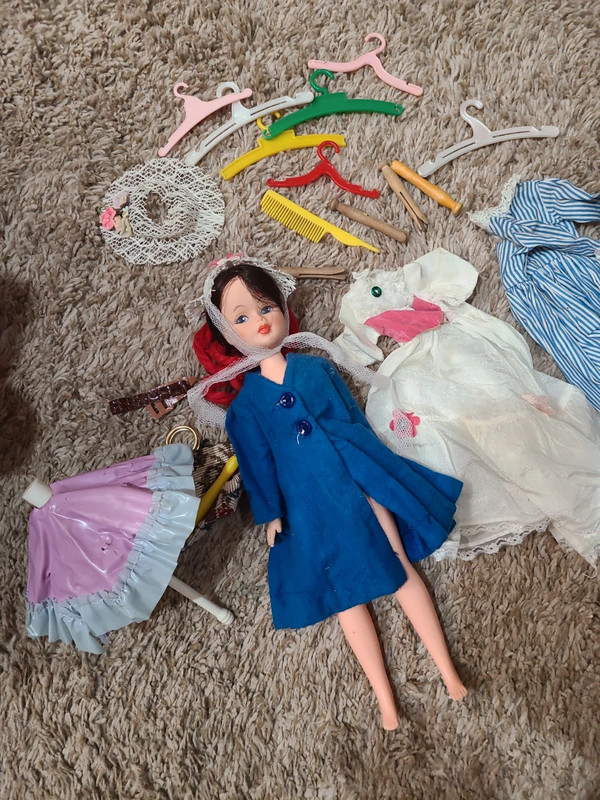 Mary poppins 50s/60s doll with original accessories 1