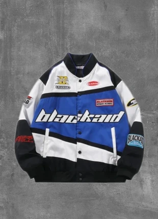 Veste racing vintage beige et bleu / taille M, marque: Vintage Dressing, état: Très bon état, taille: M, 45,00 €, 47,95 € Protection acheteurs incluse